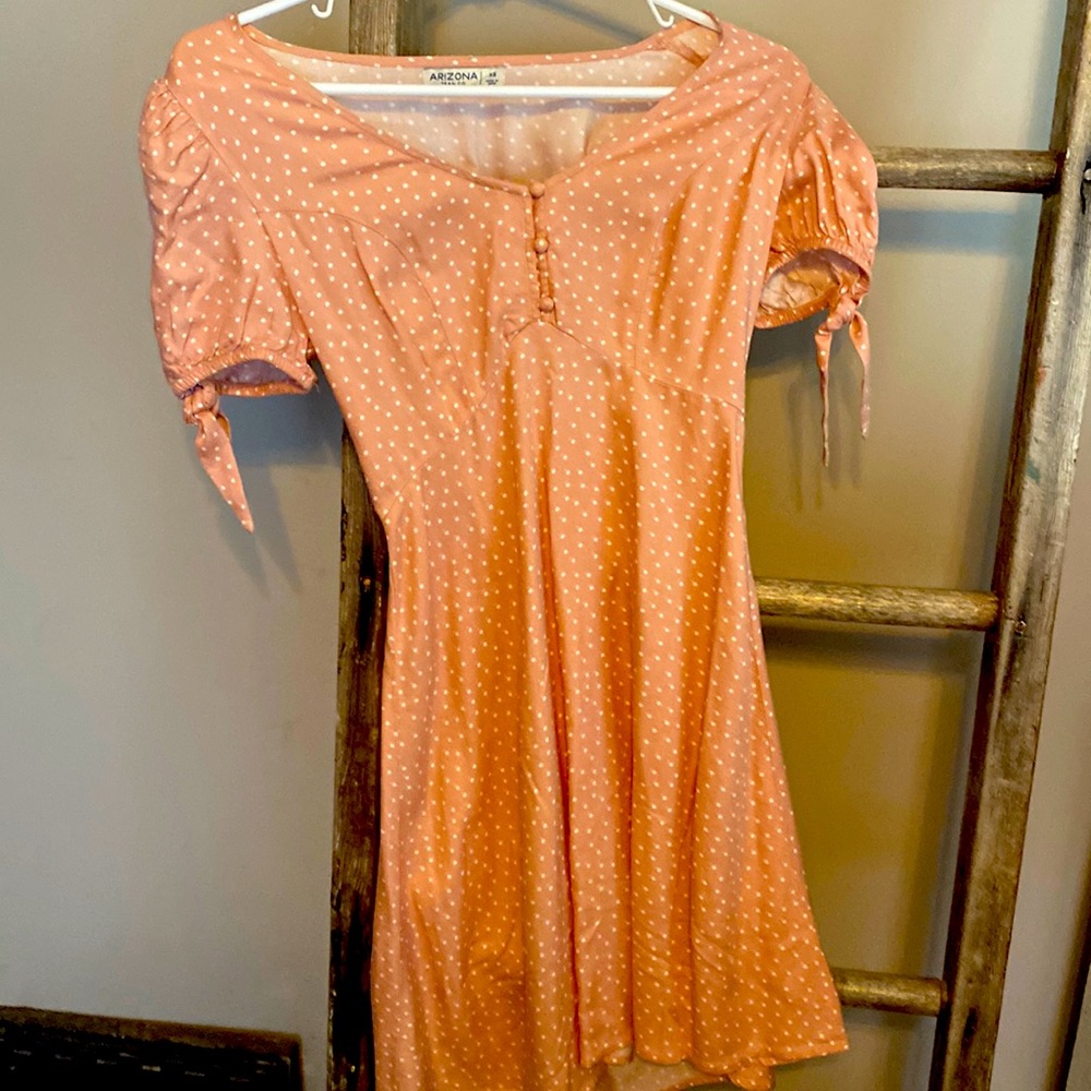 Arizona brand,peach short dress woman’s xs.